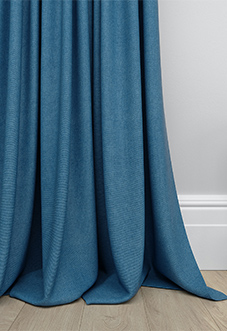 Ashbourne (Blackout), Caspian Blue - Made to Measure Curtains
